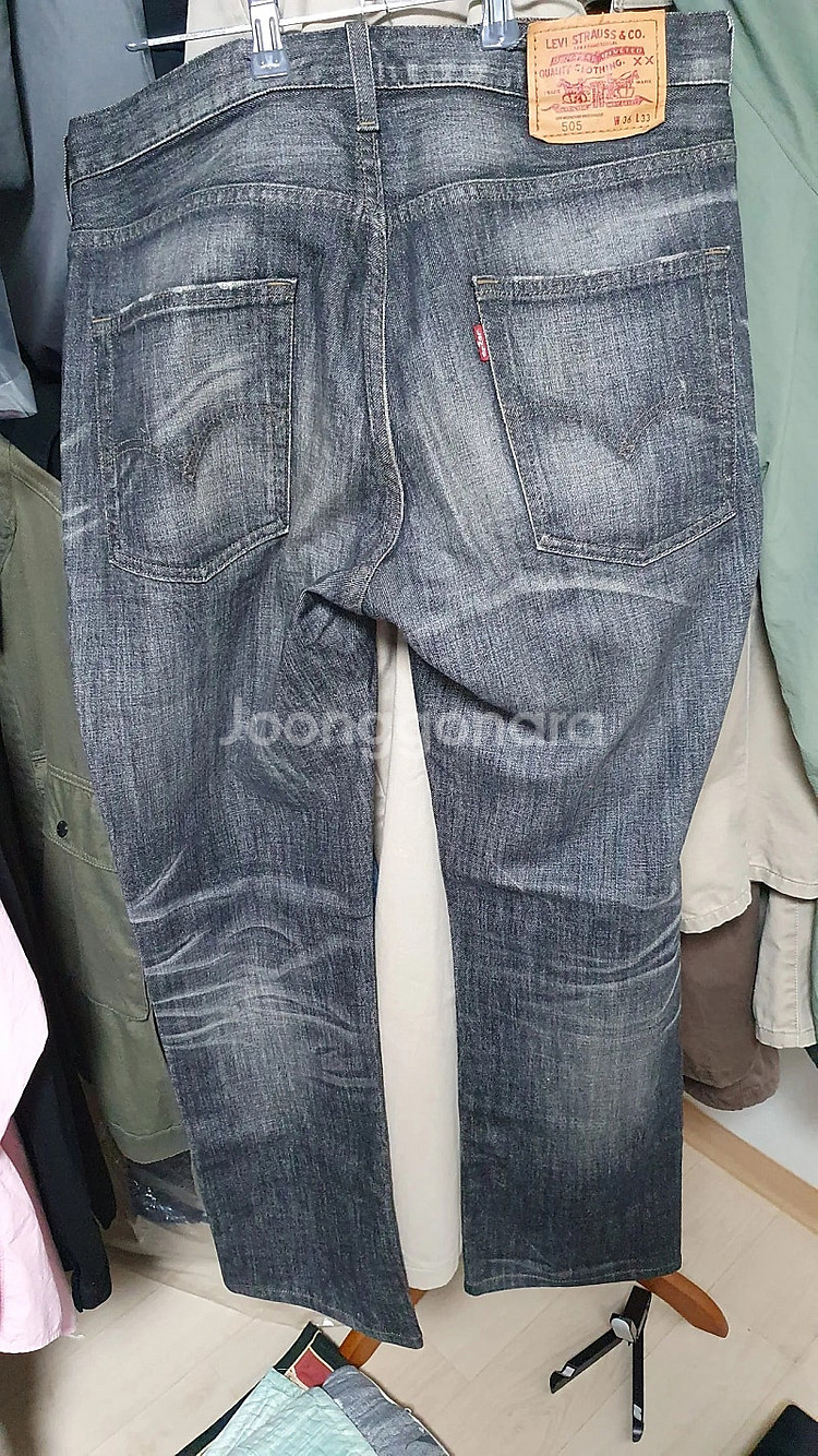 리바이스 505 흑청 36--1