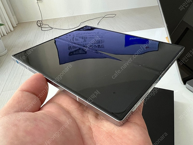 갤럭시 Z폴드6 실버 512g 올갈이 (LGU) (삼케플 양도가능) 이미지