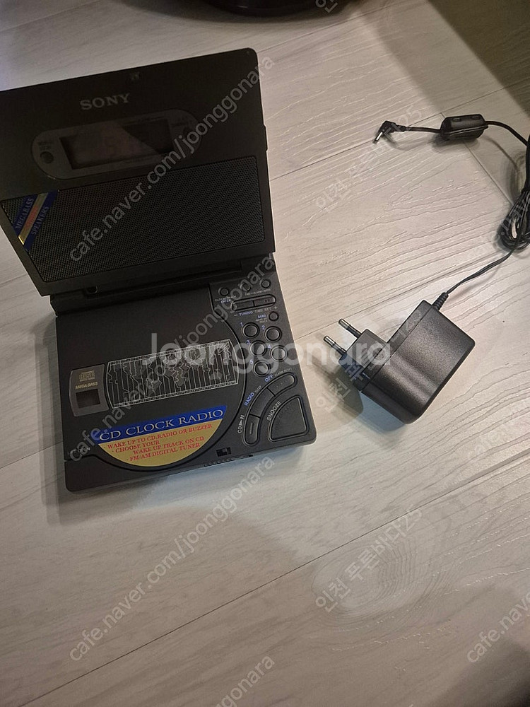 레트로 소니 icf-cd1000 라디오--0