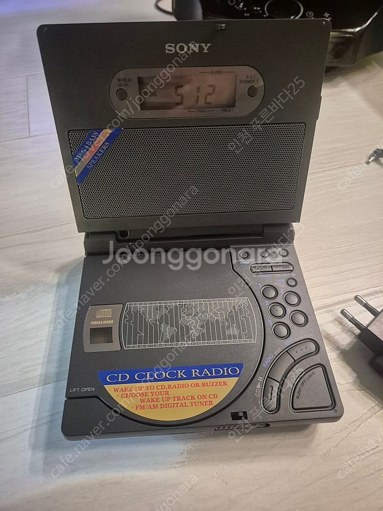 레트로 소니 icf-cd1000 라디오--4