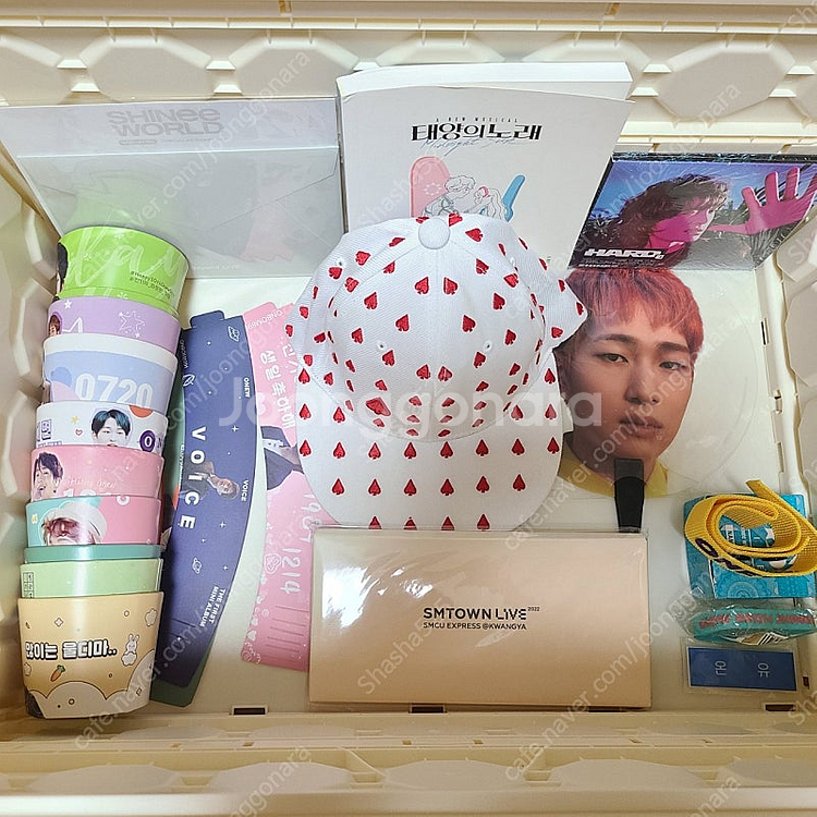 샤이니 온유 굿즈 및 앨범 일괄 양도--0