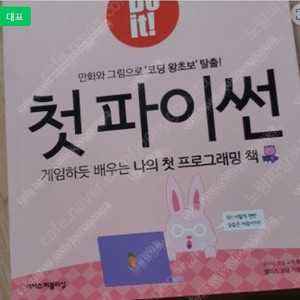Do it! 첫 파이썬 팔아요