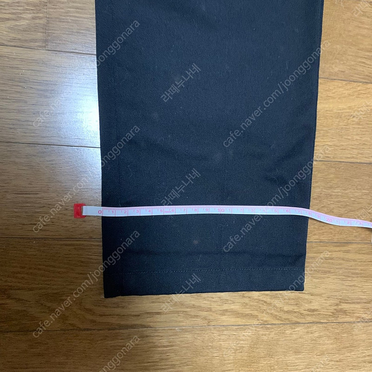 할인)단톤 유니폼 여성 팬츠 블랙 s 이미지