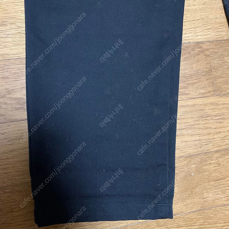 할인)단톤 유니폼 여성 팬츠 블랙 s 이미지