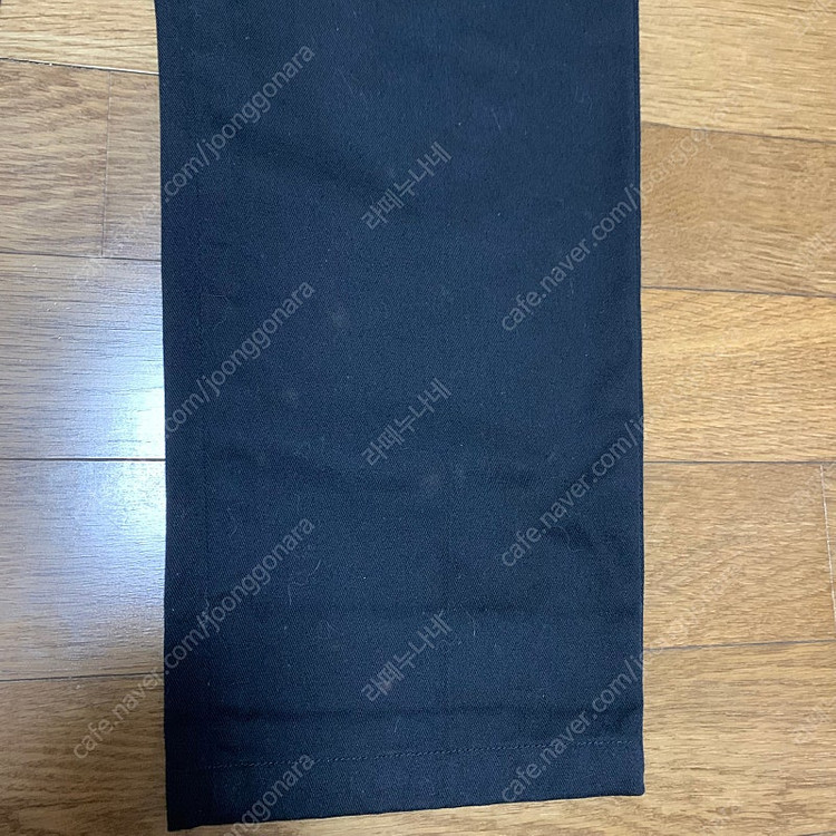 할인)단톤 유니폼 여성 팬츠 블랙 s 이미지