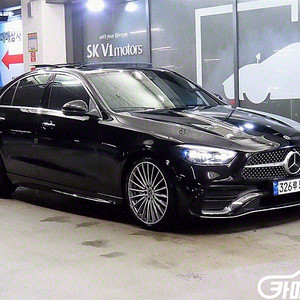 [벤츠]C클래스 W206 C300 4MATIC AMG Line (0톤) 2023 년 휘발유 하이브리드 중고 중고차 전액할부☆중고차리스☆중고차수출