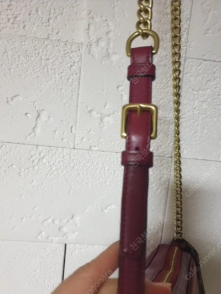 정품 코치 레거시 플라이트백 체인 크로스백--6