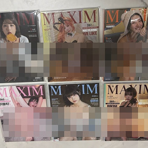 맥심 잡지 과월호 [S타입 정기구독판] 최신호 위주 - 첼설아,장은비,뮤아,우수한 등
