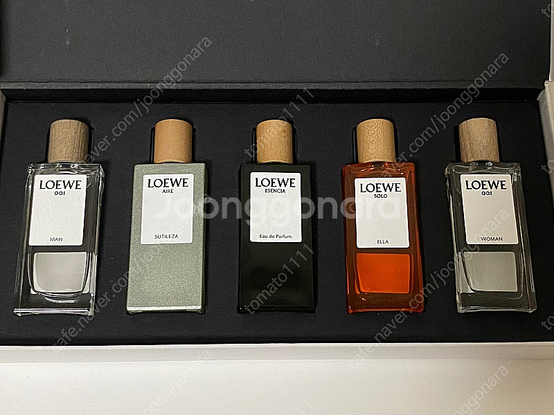 로에베 미니어처 향수 세트 7ml x 5 (국문택) 판...--0