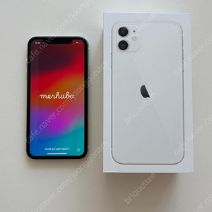 아이폰 11 화이트 64G 풀박