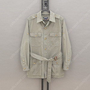 LANDS'END 랜즈엔드 포플린코튼 헌팅웨어 사파리 부시자켓 S 100~105 헌팅자켓 헤밍웨이 윌리스가이거 캡틴선샤인 빔즈 폴로랄프롤렌