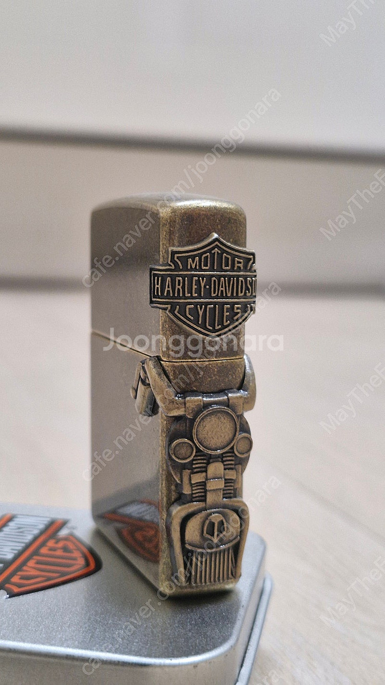할리데이비슨 빈티지 스타일 지포라이터 zippo1999...--1