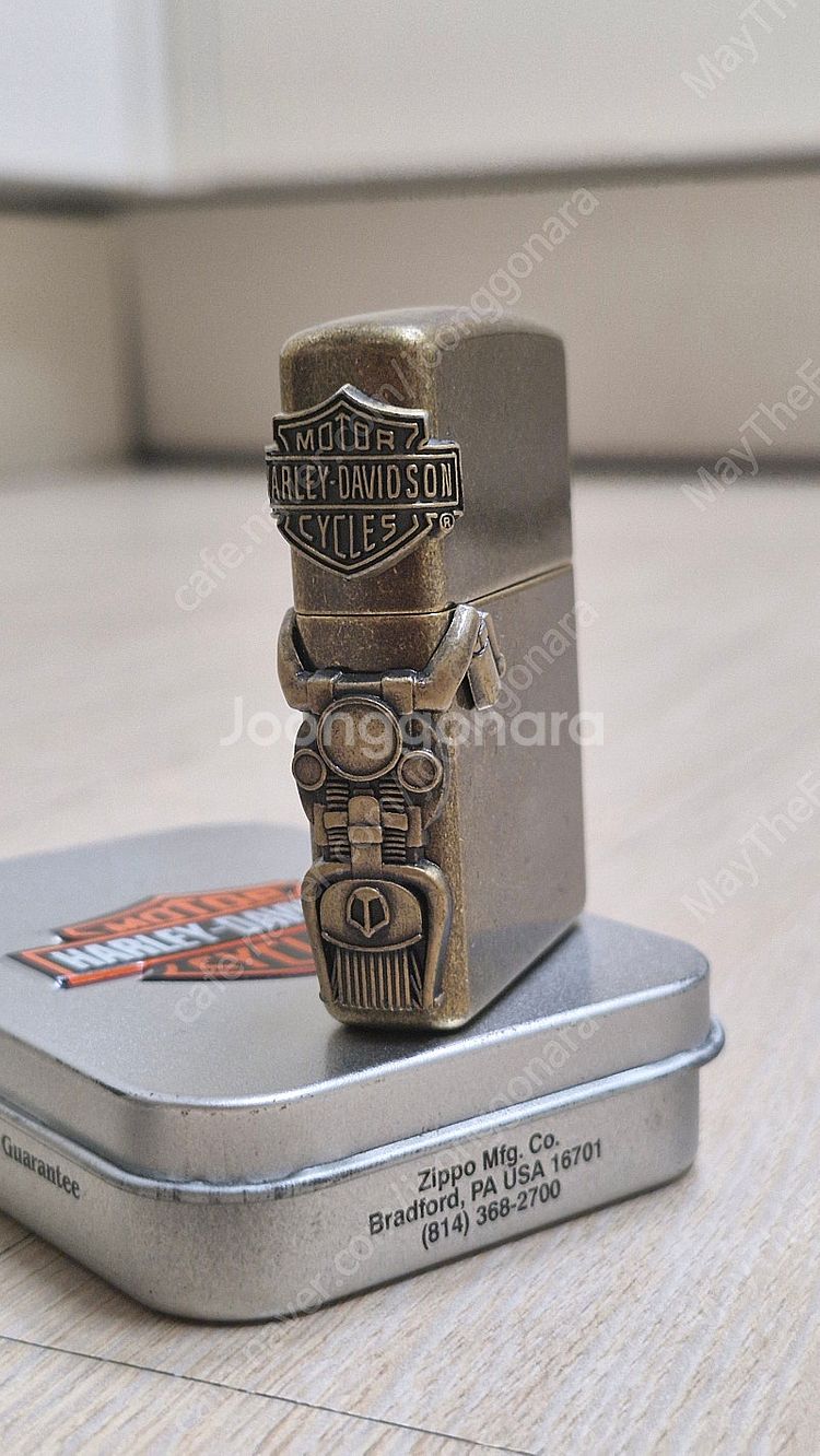 할리데이비슨 빈티지 스타일 지포라이터 zippo1999...--2