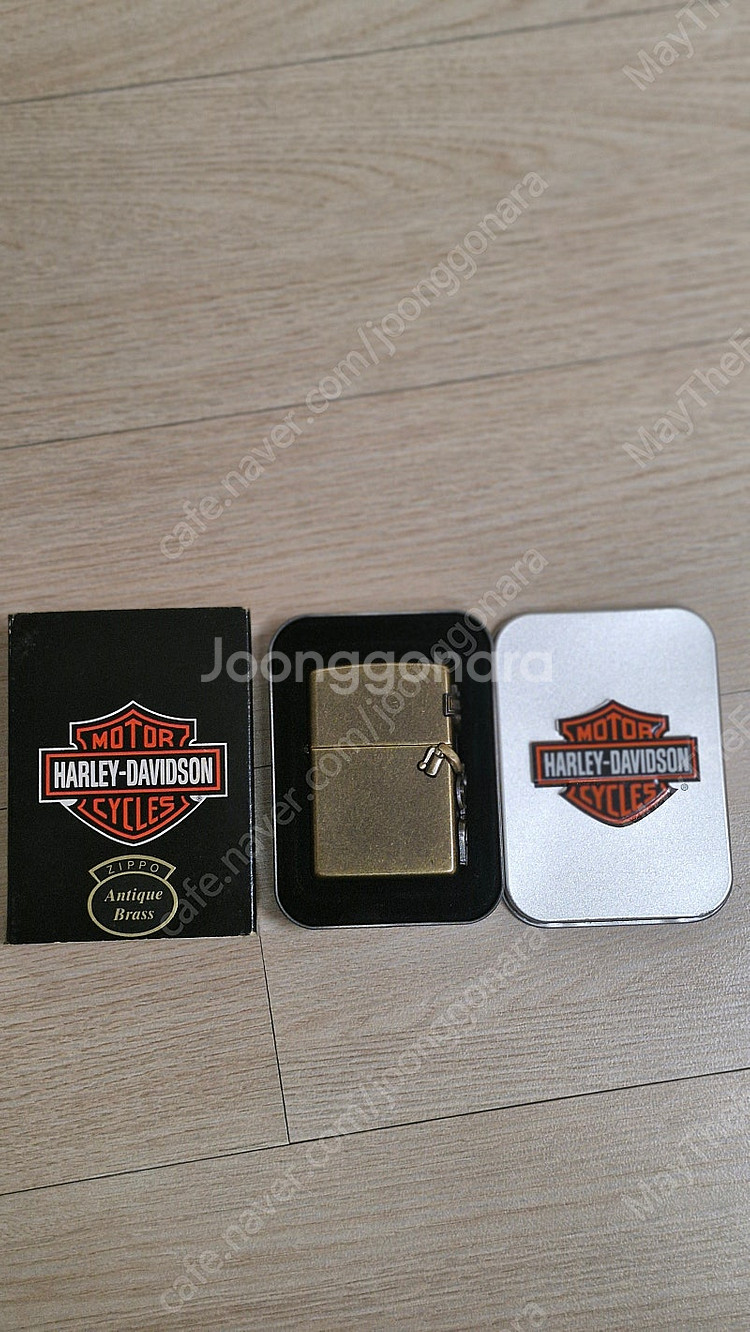 할리데이비슨 빈티지 스타일 지포라이터 zippo1999...--6