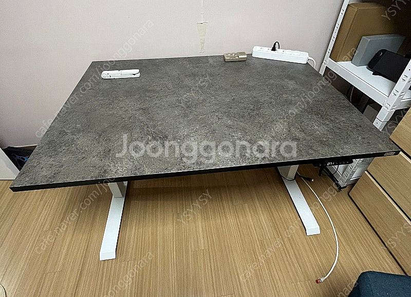 롱코 듀얼모터 모션데스크--0