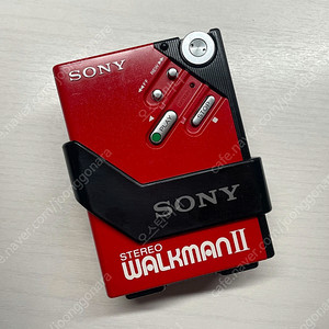 Sony 워크맨 Walkman WM-2 Red (정상작동품)