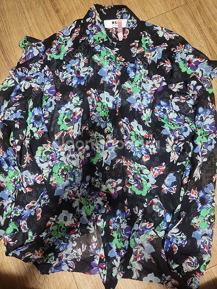 MSGM 실크블라우스--0