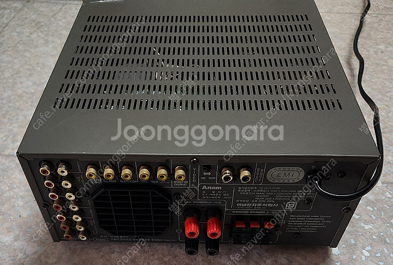 아남 av-77 앰프 판매--6