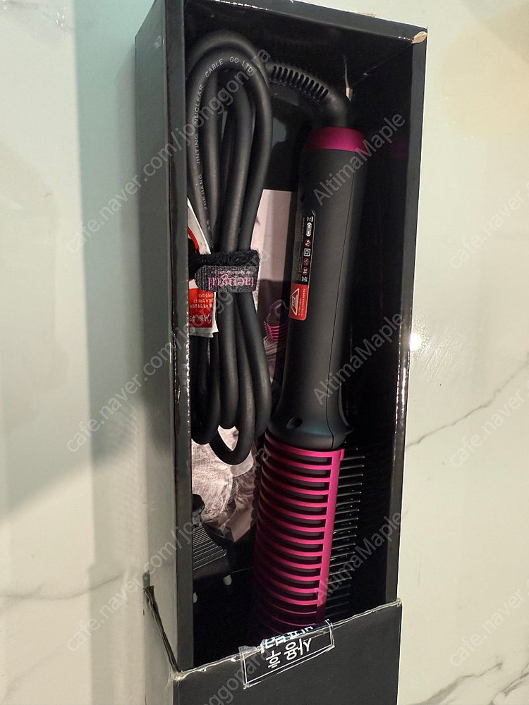 볼륨 펌브러시 탱글 더 브러시 고데기 판매합니다.--1