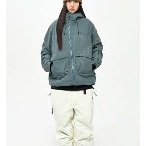 어스투 2425 USS2 Oblique W-Zip JKT 스노우보드복 자켓