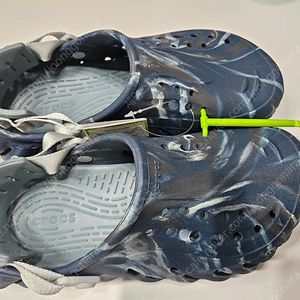 남성 크록스 에코클로그 마블 정품 새거 260 270 280mm 아쿠아슈즈 샌달 슬리퍼 캠핑슈즈 병원신발