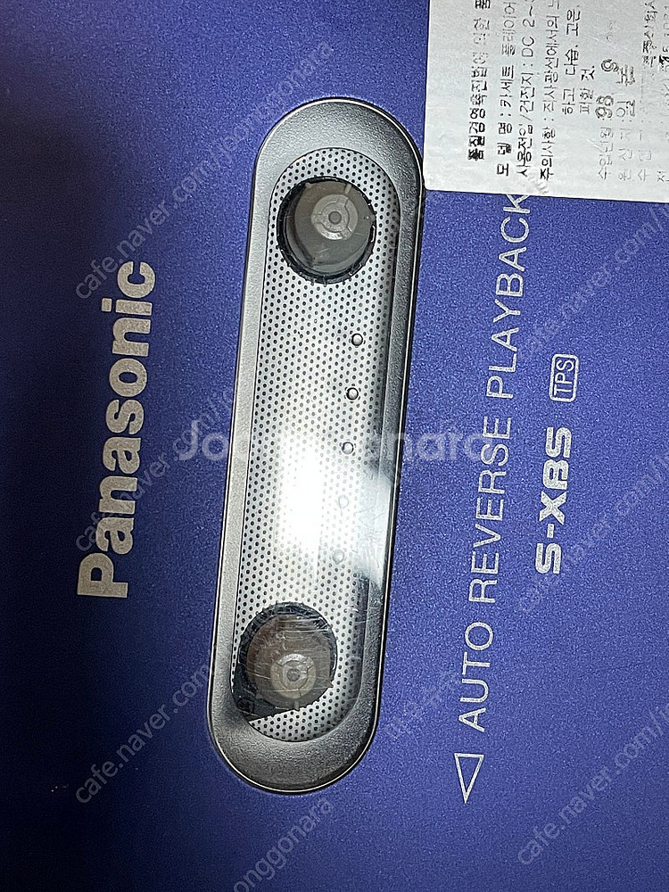 파나소닉 워크맨 RQ-SX35 작동잘됨, 음떨림 약간 ...--4