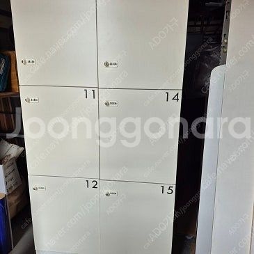 퍼시스 사물함 3단2열 WW색상 6인용 CBC103다이...--1