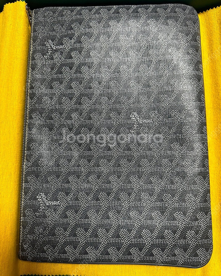 고야드 클러치 MM 그레이--1
