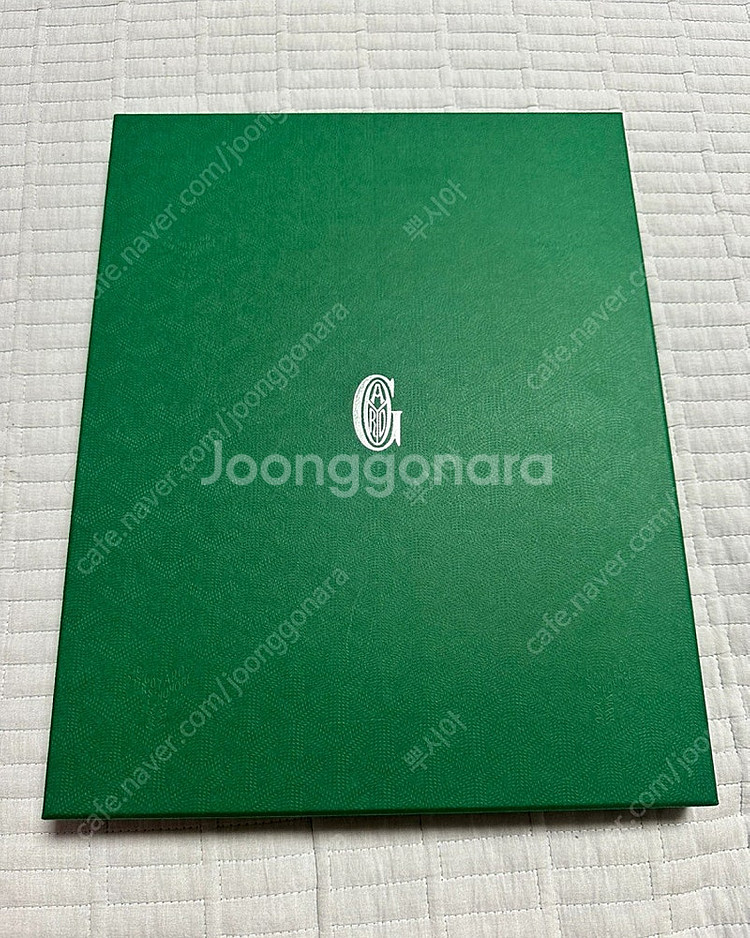고야드 클러치 MM 그레이--3