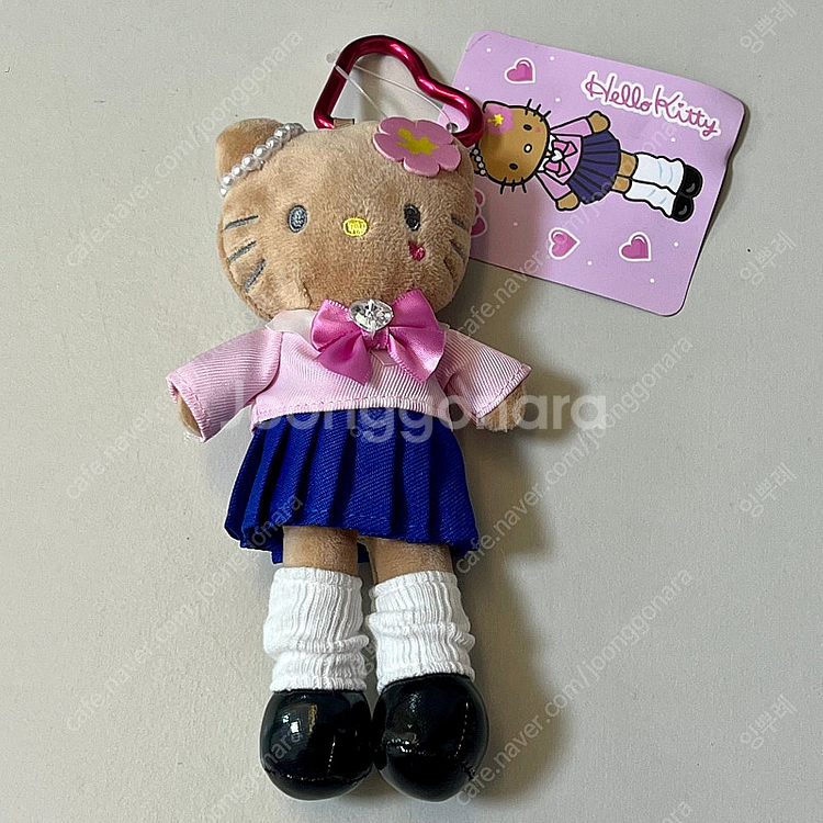 새상품 헬로키티 고고걸 롱다리키티 갸루 인형 키링 가방...--5