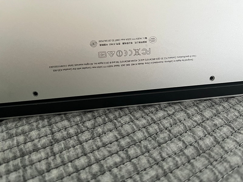 애플 맥북에어 2014 11인치 부품용 a1465 이미지