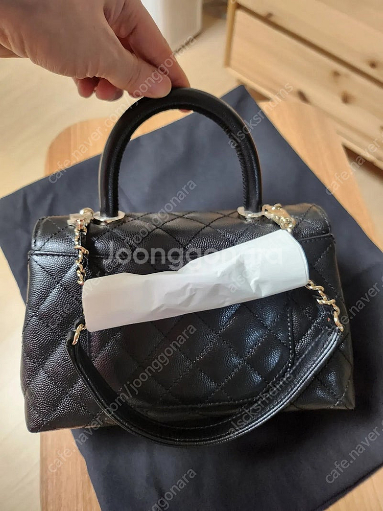 [새상품]샤넬코코핸들 미듐사이즈 블랙(인상전가격보다저렴...--2