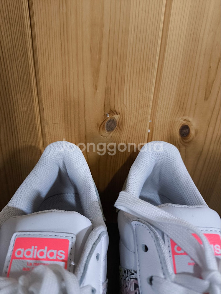 255mm 아디다스 슈퍼스타 볼드 그래피티 스니커즈--4