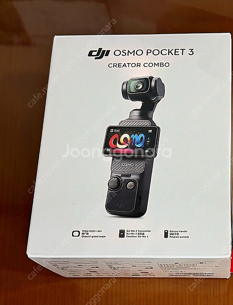 DJI 오즈모포켓3 크리에이터 콤보 (미개봉)--0