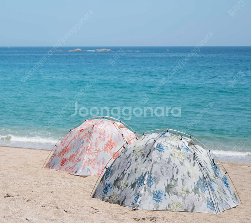 제로그램 산호돔 백패킹 텐트 그린,핑크 (미사용 새제품...--1