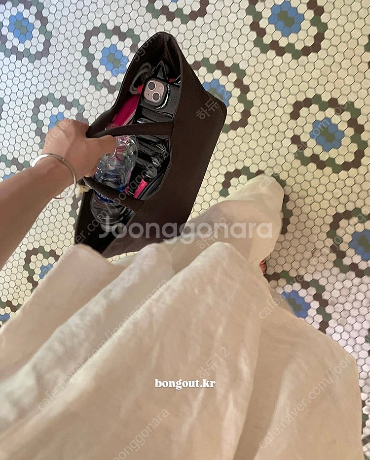 봉긋 소프트오픈토트 프라다--6