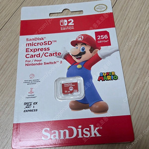 닌텐도 스위치2 마이크로 SD Express카드 (SanDisk 256GB)