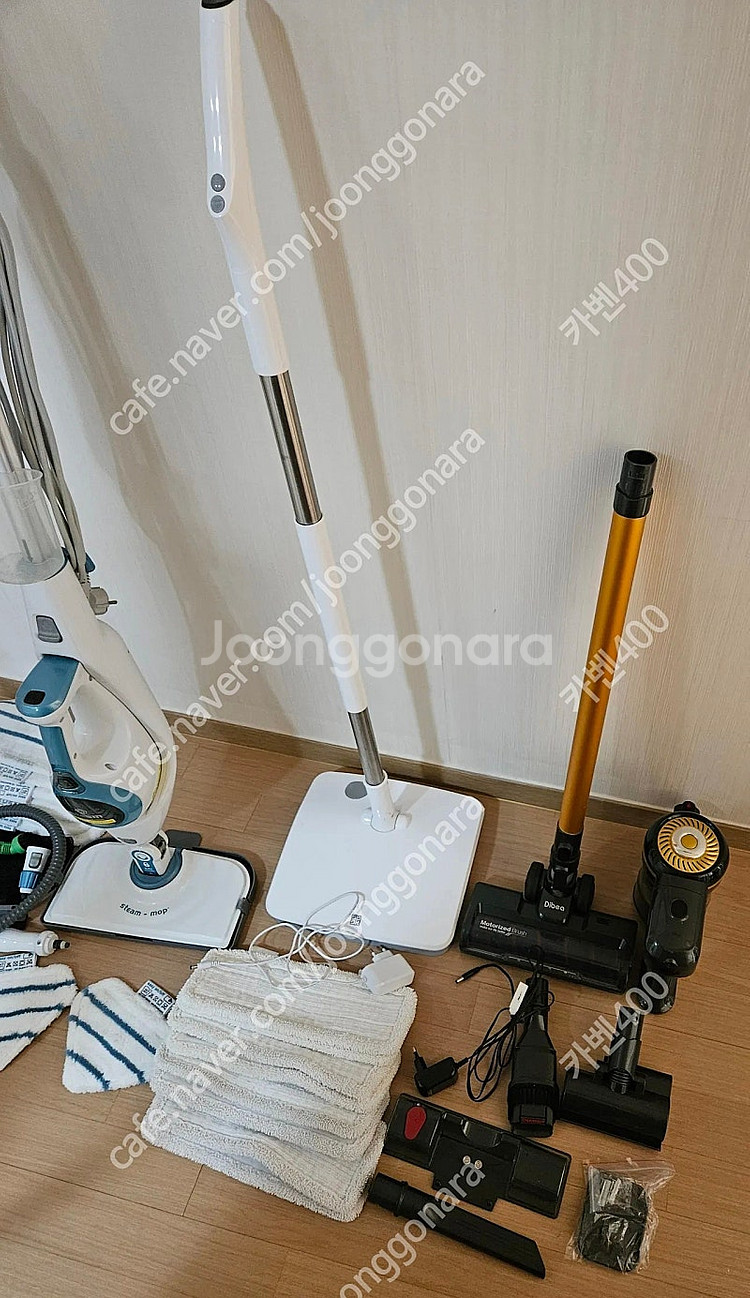 블랙엔데커 스팀청소기 , 샤오미 물걸레청소기 , 디베아...--2