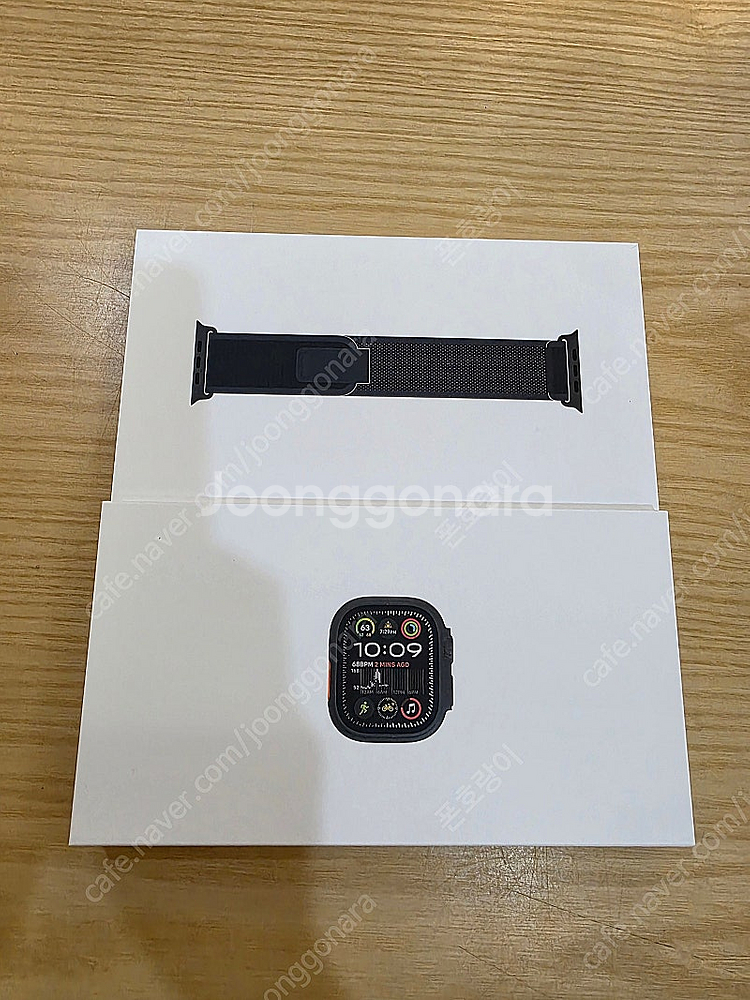 애플워치울트라2블랙49mm자급제 블랙트레일루프 M/L ...--1