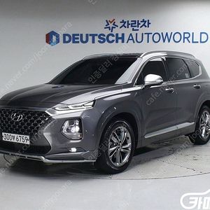 수원중고차 싼타페 TM 디젤 2.0 4WD 인스퍼레이션 (5인승) 2020 년식 회색 깔끔한 중고차
