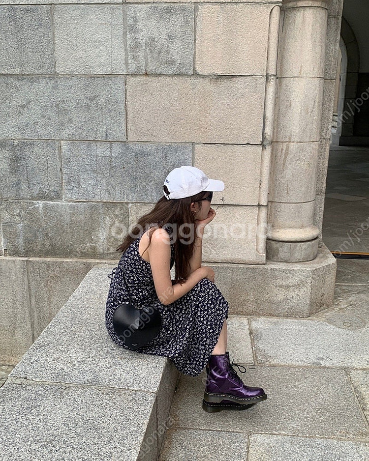 (미개봉 230) 닥터마틴 1460 W 퍼플 온무드 프...--4