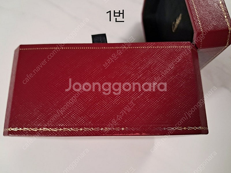 까르띠에 시계케이스 박스 팝니다 (택포)--1