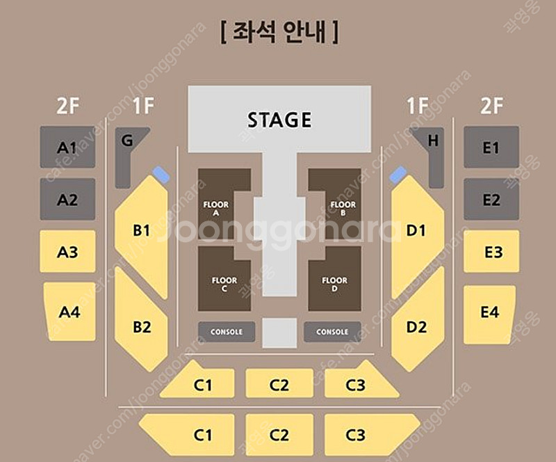 씨엔블루 정용화 콘서트 (금),(일) 플로어 판매--0
