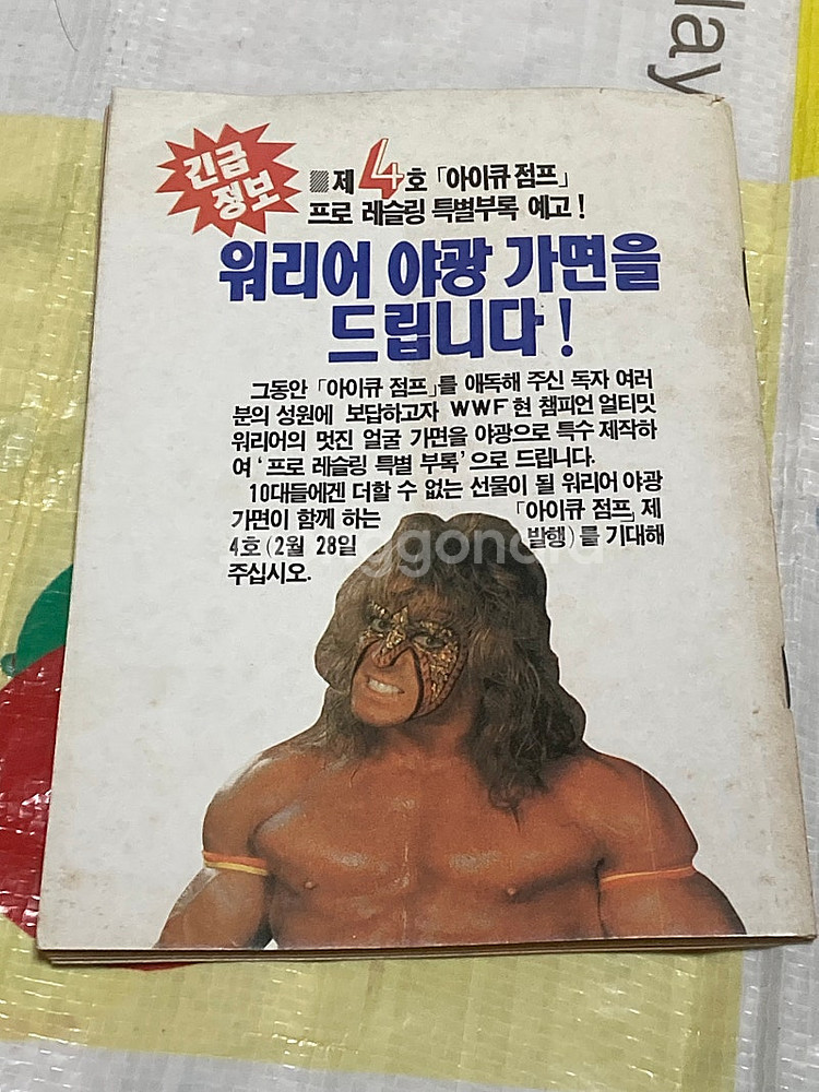 프로레슬링 WWF 빅보스맨 아이큐점프 별책 부록 199...--1