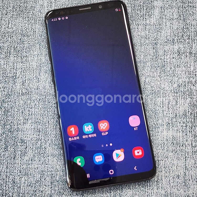 갤럭시 S9플러스 블랙 256기가 터치정상 가성비단말기...--2