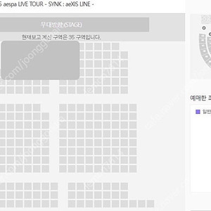 2025 에스파 콘서트 막콘 중앙구역 티켓 양도