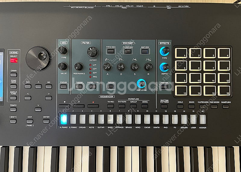 Roland Fantom8 롤랜드 팬텀8 키보드--1
