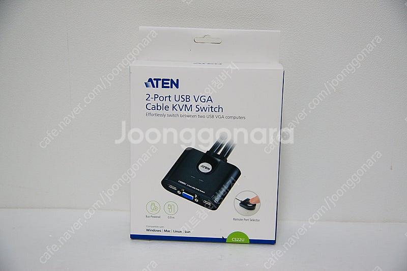 [새상품] ATEN KVM스위치 CS22U(2.5만원)--0