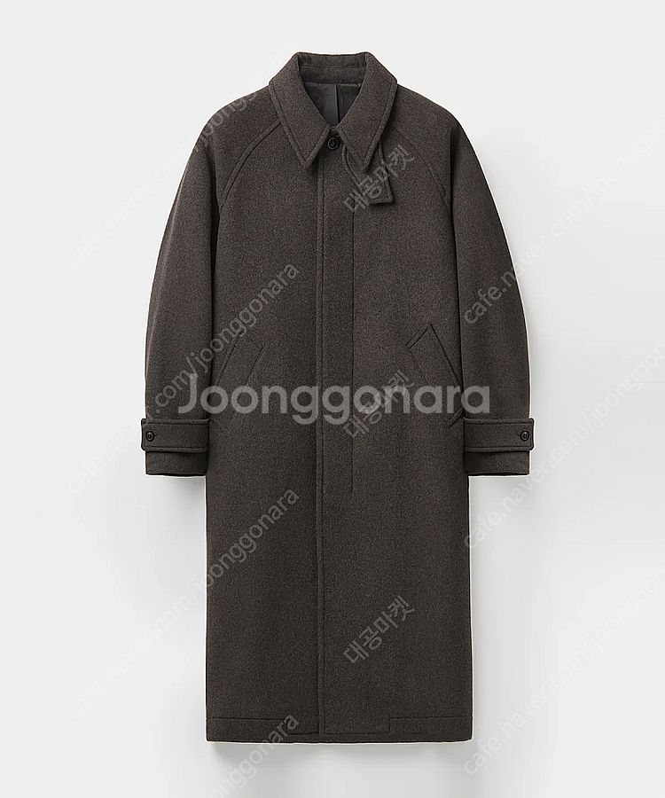 쿠어 밸란디 캐시미어 발마칸 코트 S--0