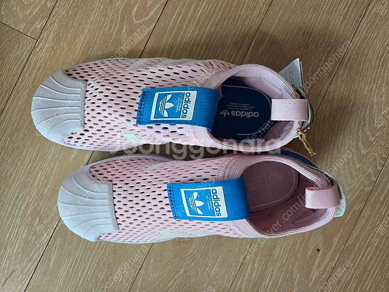 새상품))아디다스키즈 수퍼스타360 매쉬슬립온2.0 운동화 판매(210사이즈)--0